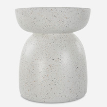 Inhale Cast White Accent Table (22966)