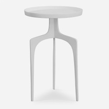 Kenna White Accent Table (25734)