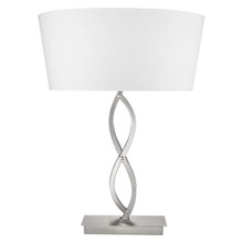 Trend Home 1-Light Satin Nickel Table Lamp (TT80020SN)