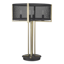 Trend Home 4-Light Matte Black Table Lamp (TT80055BK)