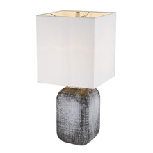 Trend Home 1-Light Polished Nickel Table Lamp (TT80158)