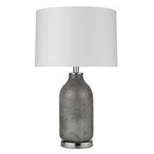 Trend Home 1-Light Polished Nickel Table Lamp (TT80163)