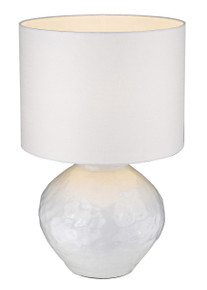 Trend Home 1-Light Polished Nickel Table Lamp (TT80174)