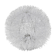 Luminary 1-Light Metallic Silver 15" Accent Lamp (BA6003)
