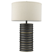 Wave II 1-Light Aged Brass Table Lamp (TT4080)