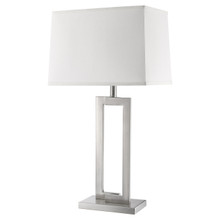 Riley 1-Light Brushed Nickel Table Lamp (BT7470)
