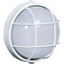 Marine 1 Light White Outdoor Wall Light (AC5663WH)