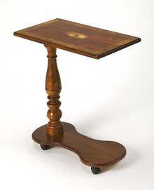 Mabry Olive Ash Burl Mobile Tray Table (7025101)