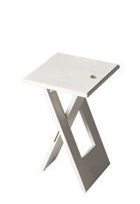 Hammond White Folding Table (2259020)