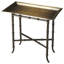 Meiling Antique Brass Tray Table (2399025)