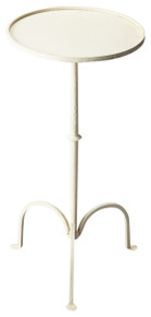 Founders White Iron Pedestal Table (3316025)