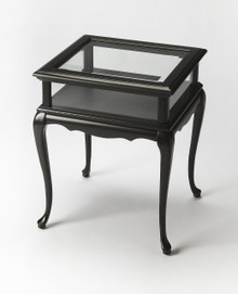 Burton Black Licorice Curio Table (1484111)