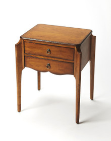 Wilshire Olive Ash Burl Accent Table (7016101)