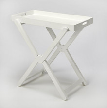 Edna White Tray Table (5360288)