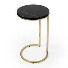 Shounderia Black Marble Accent Table (5277402)