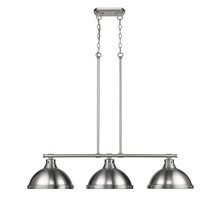 Duncan 3-Light Linear Pendant In Pewter (3602-3LP PW-PW)