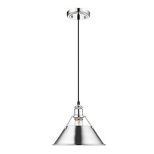 Orwell 10" Wide Medium Pendant In Chrome (3306-M CH-CH)