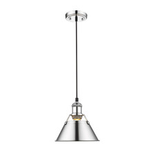 Orwell 7.5" Wide Small Pendant In Chrome (3306-S CH-CH)