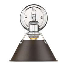 Orwell 1-Light Bath Vanity In Chrome (3306-BA1 CH-RBZ)