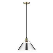 Orwell 14" Wide Large Pendant In Aged Brass (3306-L AB-CH)