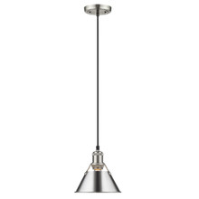 Orwell 7.5" Wide Small Pendant In Pewter (3306-S PW-CH)