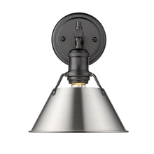 Orwell 1-Light Bath Vanity In Matte Black (3306-BA1 BLK-PW)