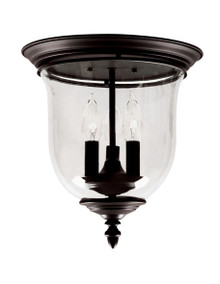 Legacy 3 Light Bronze Ceiling Mount (5021-07)