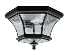 Monterey/Georgetown 3 Light Black Outdoor Ceiling Mount (7053-04)