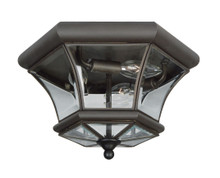 Monterey/Georgetown 3 Light Bronze Outdoor Ceiling Mount (7053-07)