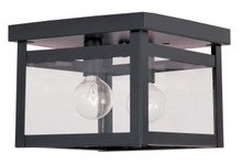 Milford 2 Light Bronze Ceiling Mount (4031-07)