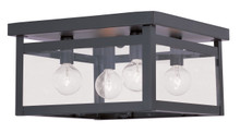 Milford 4 Light Bronze Ceiling Mount (4032-07)