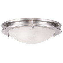 Ariel 2 Light Brushed Nickel Ceiling Mount (7058-91)