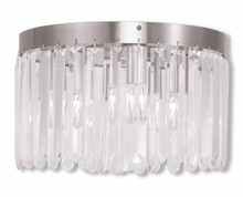 Ashton 4 Light Brushed Nickel Ceiling Mount (50553-91)