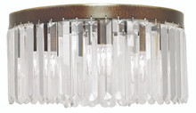 Ashton 5 Light Hand Painted Palacial Bronze Ceiling Mount (50554-64)