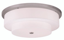 Meridian 5 Light Brushed Nickel Ceiling Mount (50867-91)
