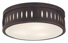 Vista 3 Light Olde Bronze Ceiling Mount (65508-67)
