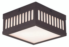 Prentice 2 Light Bronze Ceiling Mount (73162-07)