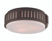 Portland 3 Light Olde Bronze Ceiling Mount (65513-67)