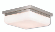 Allure 3 Light Brushed Nickel Ada Wall Sconce/Ceiling Mount (65537-91)