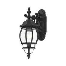 Frontenac 1 Light Textured Black Outdoor Wall Lantern (7706-14)
