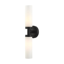Aero 2 Light Black Ada Vanity Sconce (10104-04)