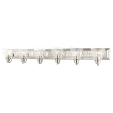 Birmingham 6 Light Brushed Nickel Vanity Sconce (17076-91)