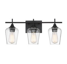Octave 3-Light Bathroom Vanity Light in English Bronze (8-4030-3-13)