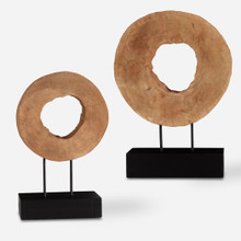 Ashlea Wooden Sculptures S/2 (19822)