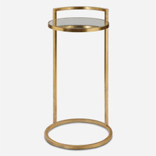 Cailin Gold Accent Table (24886)