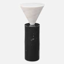 Top Hat Marble Drink Table (24976)