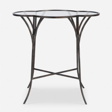 Adhira Glass Accent Table (25368)