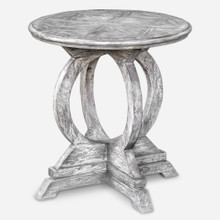 Maiva White Side Table (25426)