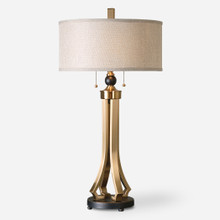 Selvino Brushed Brass Table Lamp (26631-1)