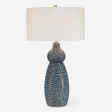 Holloway Cobalt Blue Table Lamp (28382)